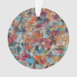 Plum Crazy Acryl Ornament