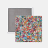 Plum Crazy Magnet Magneet (Voorkant / Achterkant)