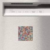 Plum Crazy Magnet Magneet (Insitu (Vaatwasser))