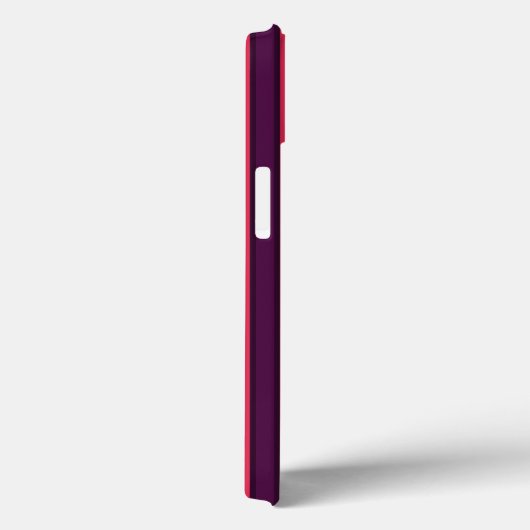 Plum et bonbons rouges rayures Coque-Mate coque ip (Verso / Droite)
