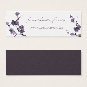 Plum fleurom sup Mariage site web Insérer des cart
