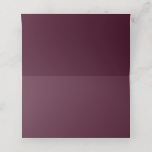 Plum | Gold Pattern Dinner Party (Binnenkant ongevouwen)