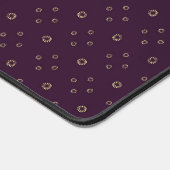 Plum | Golden Zinnia Sun Bureaumat (Hoek)