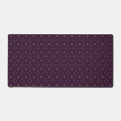 Plum | Golden Zinnia Sun Bureaumat (Voorkant)