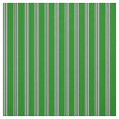 Plum & Green Stripes Pattern Stof (Swatch)