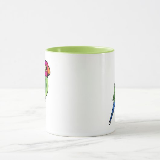 Plum-head Paraket man Mok (Midden)