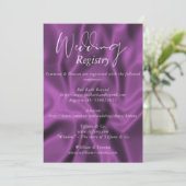Plum Huwelijkscadeau Registratie Kaart (Staand voorkant)