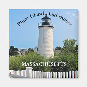 Plum Island Lighthouse, Massachusetts Magnet Magneet