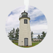 Plum Island Lighthouse, Massachusetts Ornament (achterkant)