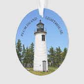 Plum Island Lighthouse, Massachusetts Ornament (voorkant)
