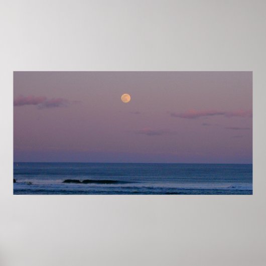 Plum Island Moonrise Poster (Voorkant)