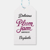 Plum Jam-Label Cadeaulabel (Voorkant)