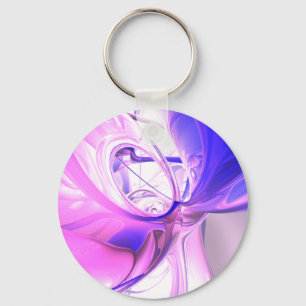 Plum Juices Abstracte Sleutelhanger