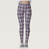 Plum Mandala Leggings (Voorkant)