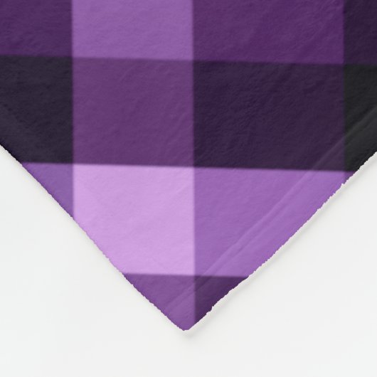Plum moderne Plaid violet petite couverture en pol (Coin)