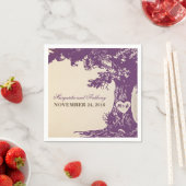 Plum Old Oak Tree Papieren servetten (Insitu)