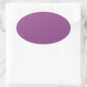 Plum Oval Sticker (Tas)