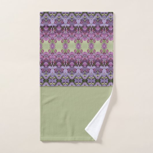 Plum Paarse en Mauve Bad Handdoek (Handdoek)