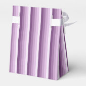 Plum paarse schaduwstrepen bedankdoosjes (Achterkant)