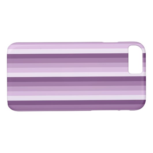 Plum paarse schaduwstrepen Case-Mate iPhone case (Achterkant (Horizontaal))
