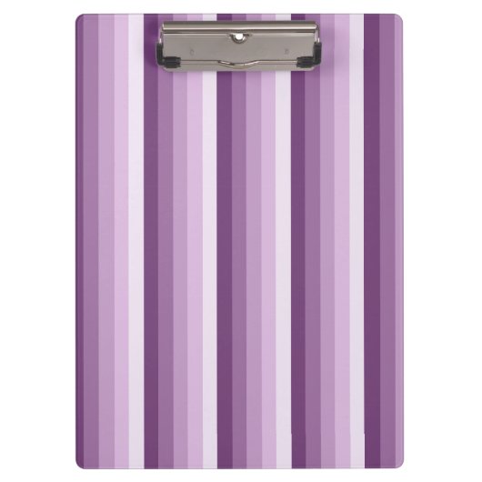 Plum paarse schaduwstrepen klembord (Voorkant)