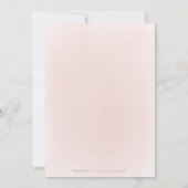 Plum paarse & stoffige roze boho bloemen 30e verja kaart (Achterkant)