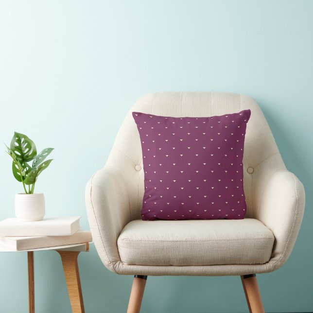 Plum Pattern Kussen (Stoel)