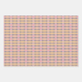 Plum Peach en Lila Inpakpapier Vel (Voorkant 3)