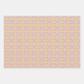 Plum Peach en Lila Inpakpapier Vel (Voorkant 2)