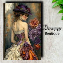 Plum & Pearl Roos Decoupage
