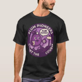 Plum Perfect Explorer Navigation T-shirt (Voorkant)