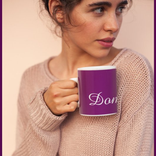 Plum Perfection -  naam Coffee Mok