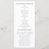 Plum Purple Boho Aquarelles Programmes floraux (Dos)