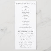 Plum Purple Boho Aquarelles Programmes floraux (Dos)