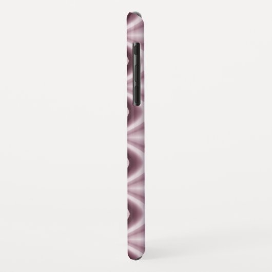 Plum Red Diamond Pattern Case-Mate iPhone Case (Achterkant/links)
