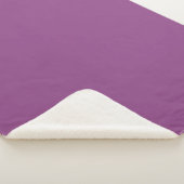 Plum Sherpa Deken (3/4)