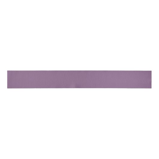 Plum Solid Color Grosgrain Lint (Voorkant)
