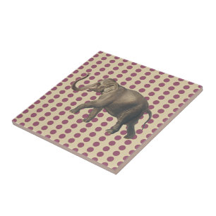 Plum Spice Moods Stippen met olifant Tegeltje