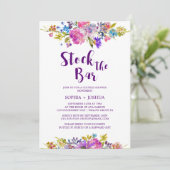 Plum Stock de Bar Koppels Douche Kaart (Staand voorkant)