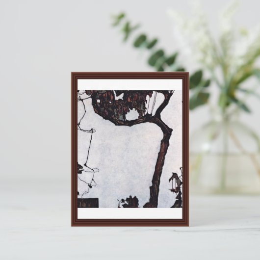 Plum Tree by Schiele Egon Briefkaart (Staand voorkant)