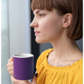 Plum Twilight - Elégante Plum Blue Gradient Mug