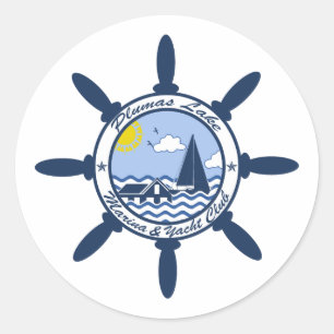 Plumas Lake Ronde Sticker