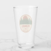 Plumas National Forest Glas (Achterkant)