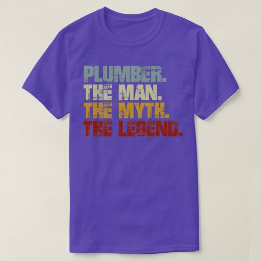 Plumber1 T-shirt (Design voorkant)
