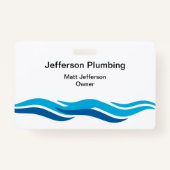 Plumber Business Badges (Voorkant)