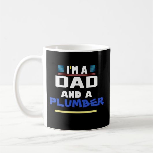 Plumber Dad Coffee Mok (Links)