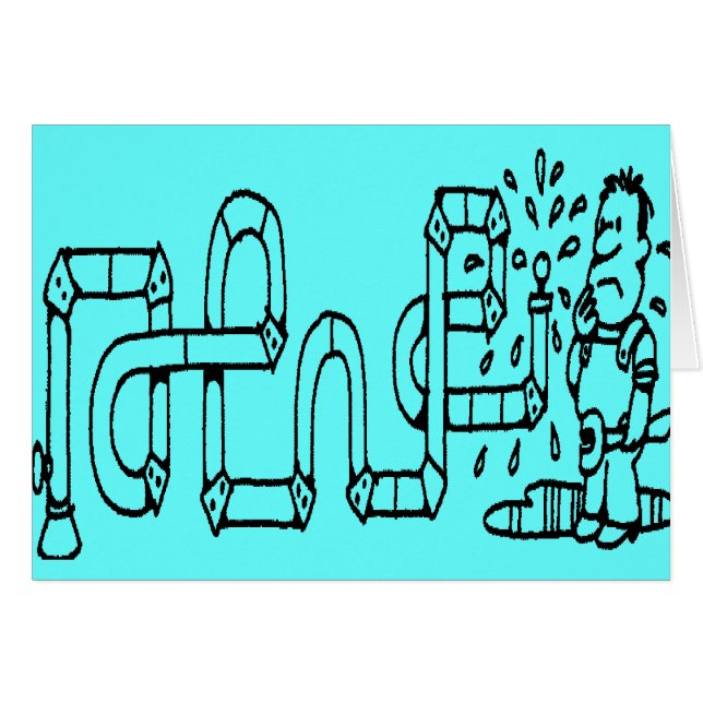 PLUMBER EN PIPES (Voorkant Horizontaal)