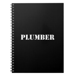 Plumber Gift Notitieboek