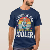 Plumber-pap, maar koeler-stekelpater t-shirt (Voorkant)