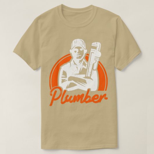 Plumber Plumber1 T-shirt (Design voorkant)